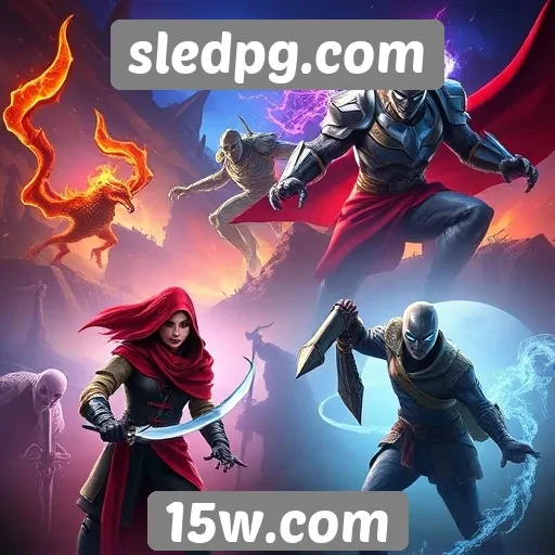 Comparativo de jogos populares na plataforma sledpg.com